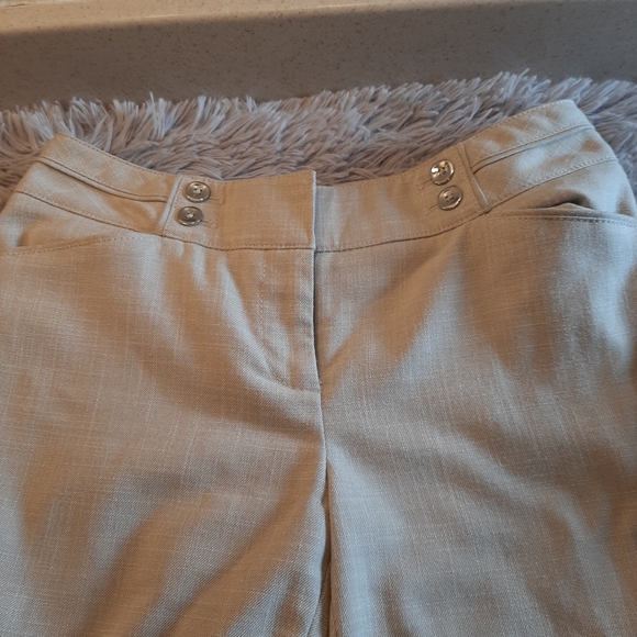 White House Black Market Legacy Tan Dress Pants Size 2 - Picture 5 of 16